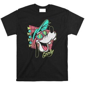 Goofy Graphic Short Sleeve Tee - Black